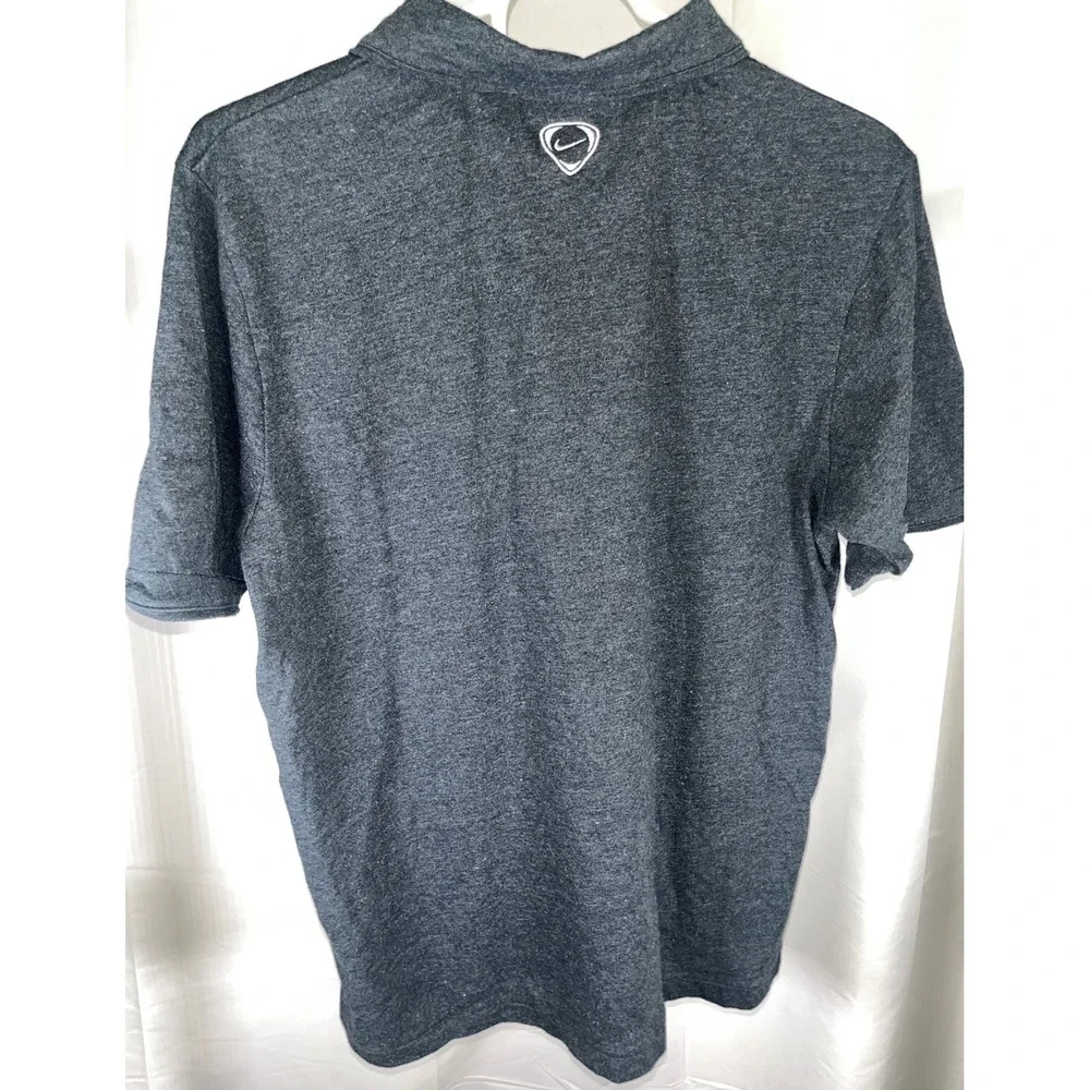 Nike Juventus FC Soccer Polo Shirt Charcoal Grey Heather Sportswear Mens Size M